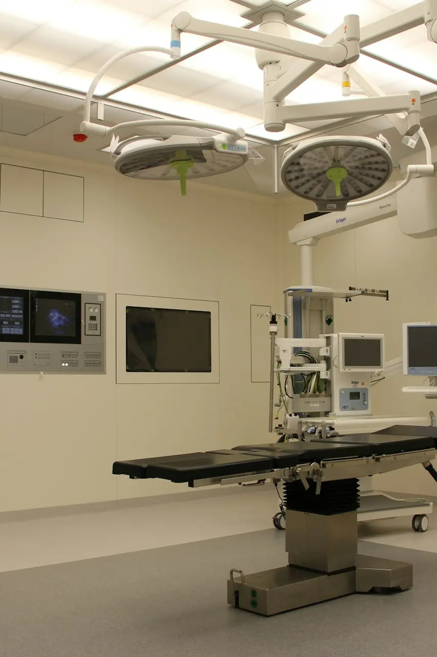 white medical equipment