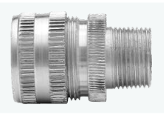 CONECTOR GLANDULA DE ALUMINIO HEMBRA CON ROSCA 1" E 3/4" A 7/8" PAQUETE 50 PIEZAS