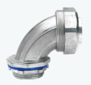 CONECTOR CURVO PARA TUBO FLEXIBLE SLFS (LICUATITE/LICUAFLEX) DE 3/4" PAQUETE 50 PIEZAS