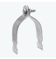 [#] ABRAZADERA UNICANAL TUBO RIGIDO 1 1/2" PIEZA