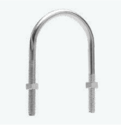 [#] ABRAZADERA TIPO "U" 1" PIEZA