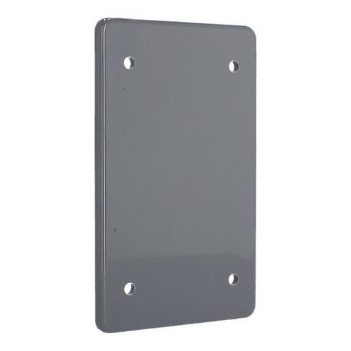 [TPRC013G] TAPA NO METÁLICA RECTANGULAR CIEGA GRIS (PARA CONDULET FS)